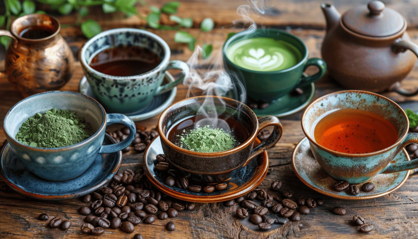 Café, thé ou matcha ? Découvrez leurs secrets cachés