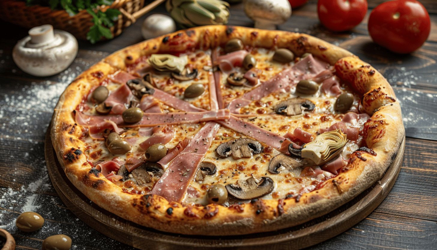 La traditionnelle pizza 4 saisons, une saveur pour chaque saison