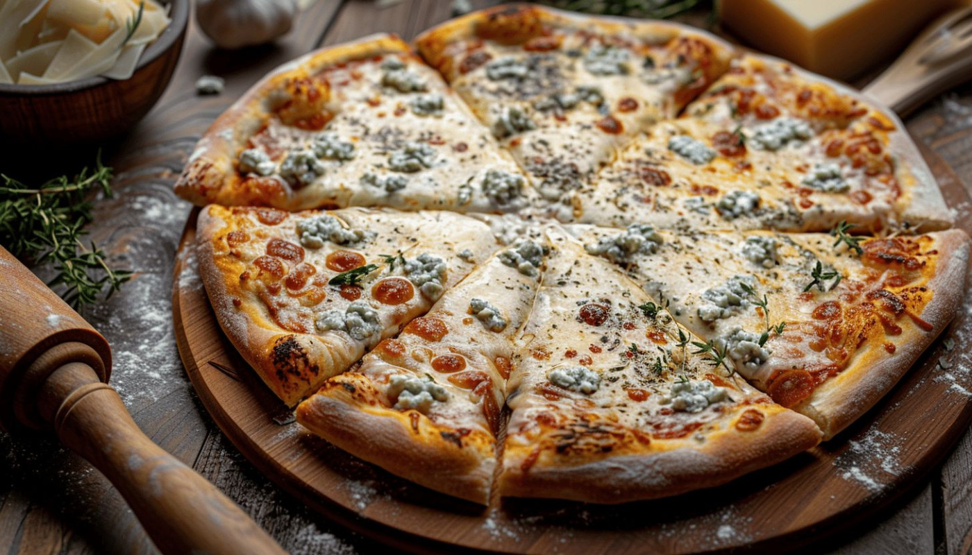 Recette de la pizza aux 4 fromages : quel fromage choisir et comment la préparer avec une base crème
